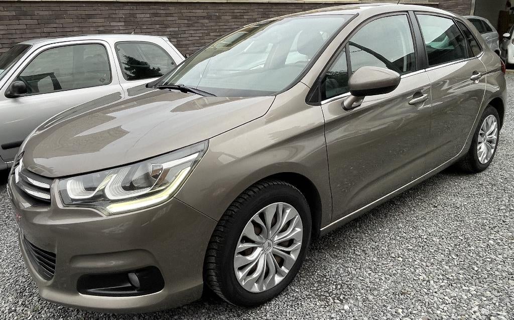 CITROEN C4 1.6 BLUE HDI 100CV 02/2016 EURO 6b ok  LEZ CT OK, Argent ou Gris, Entreprise, Boîte manuelle, 86 g/km