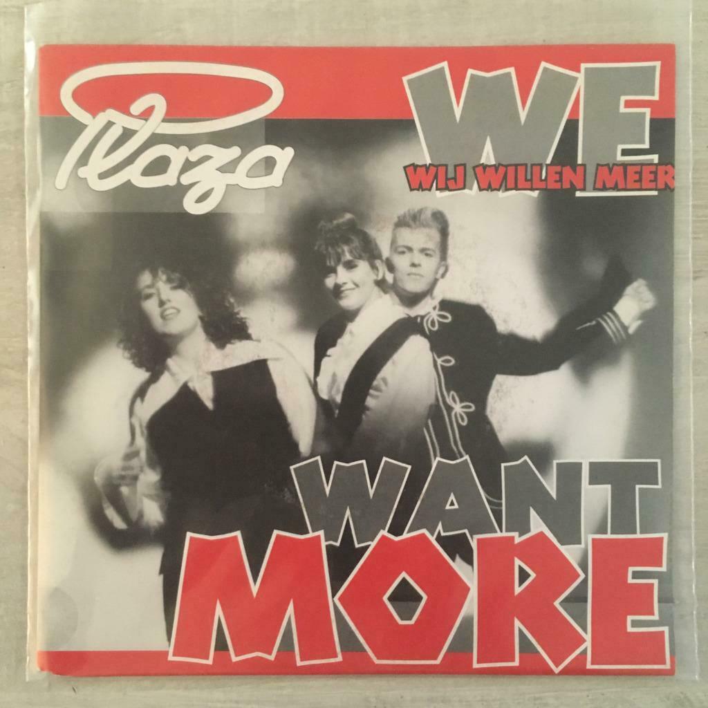 7" Plaza - We Want More (NBC 1992) VG+, Verzenden, Gebruikt