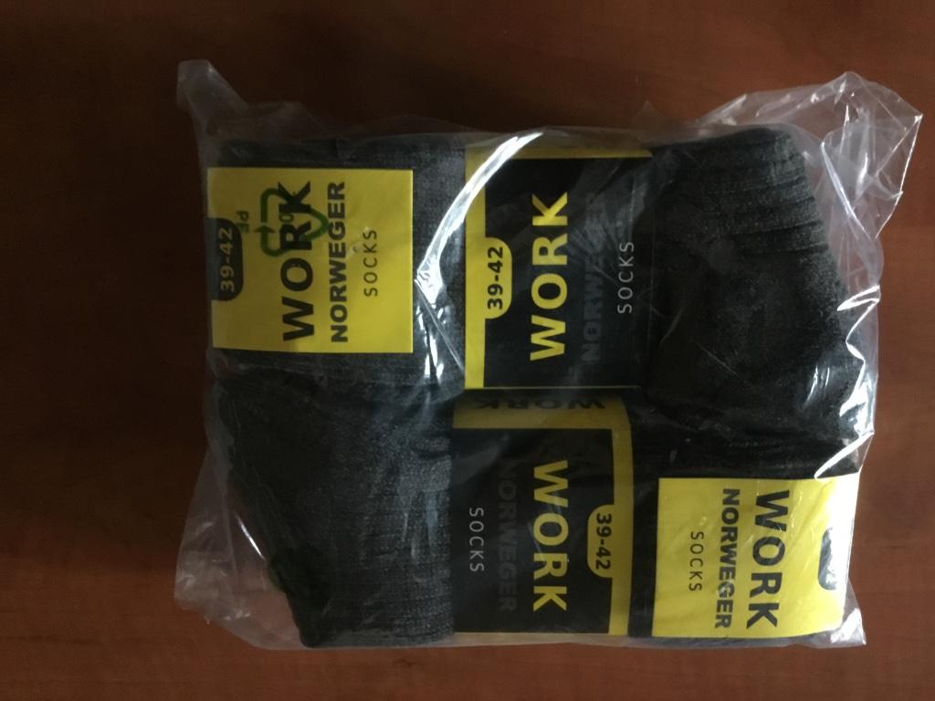 6 paar kousen Work Norweger, Vêtements | Hommes, Chaussettes & Bas, Enlèvement ou Envoi, Neuf, Taille 39 à 42, Noir
