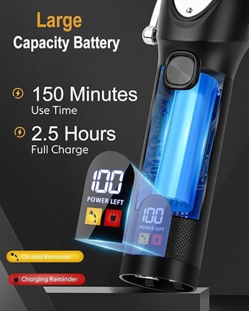 Tondeuse à cheveux professionnelle YilFo pour homme LIVRAISO, Envoi, Neuf, Tondeuse