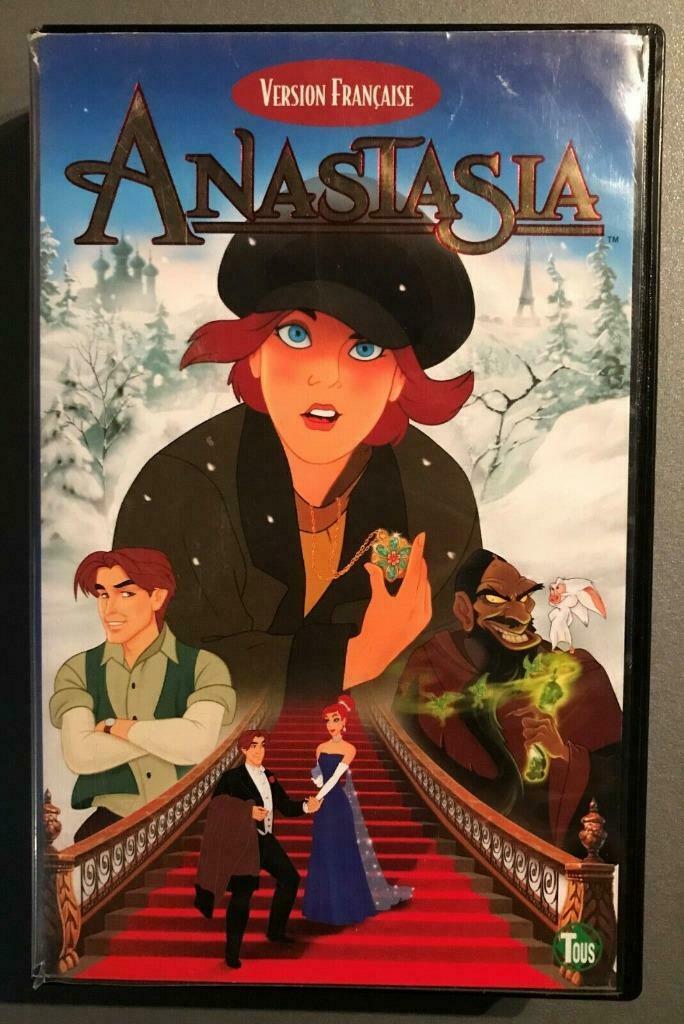 VHS Anastasia . ----, Gebruikt, Tekenfilm, Alle leeftijden, Ophalen of Verzenden