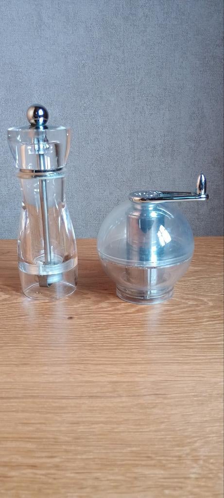 Peugeot lot,  nootmuskaatmolen en pepermolen 16 cm, Ophalen of Verzenden