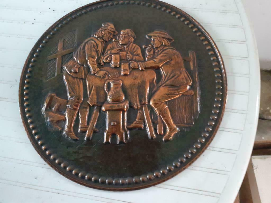 bronzen tafereel, Antiek en Kunst, Antiek | Brons en Koper, Ophalen, Brons