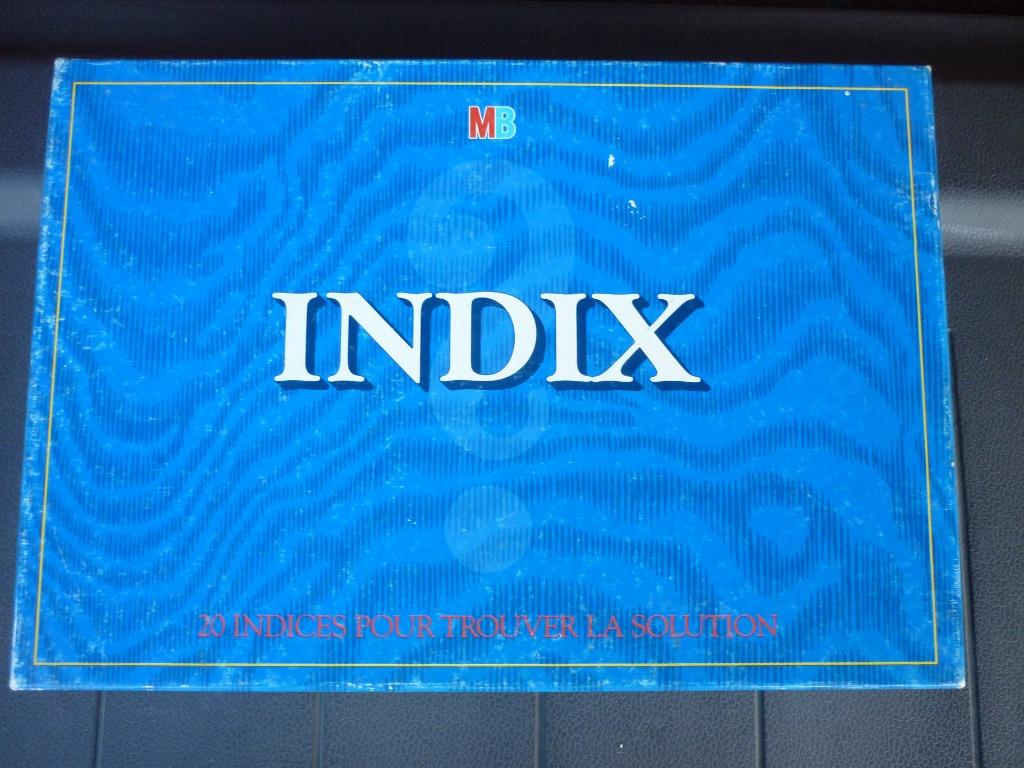 Jeu de société - Indix - MB, Hobby & Loisirs créatifs, 1 ou 2 joueurs, Enlèvement ou Envoi, Utilisé
