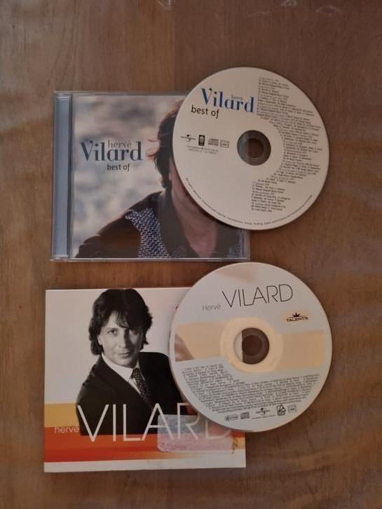 cd herve vilard, Enlèvement ou Envoi, Utilisé
