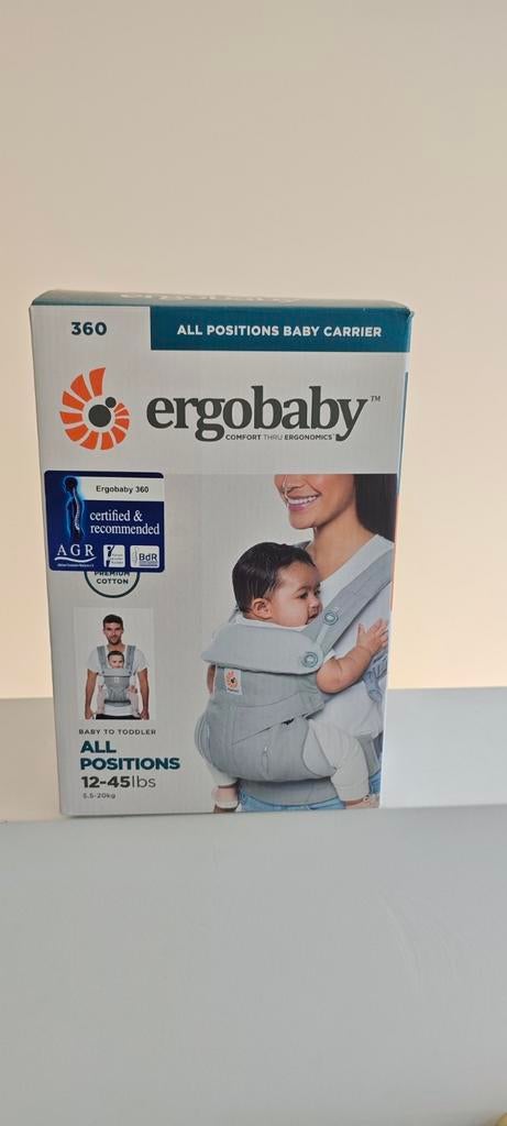Ergobaby 360, Autres marques, Porte-bébé, Enlèvement ou Envoi, Comme neuf