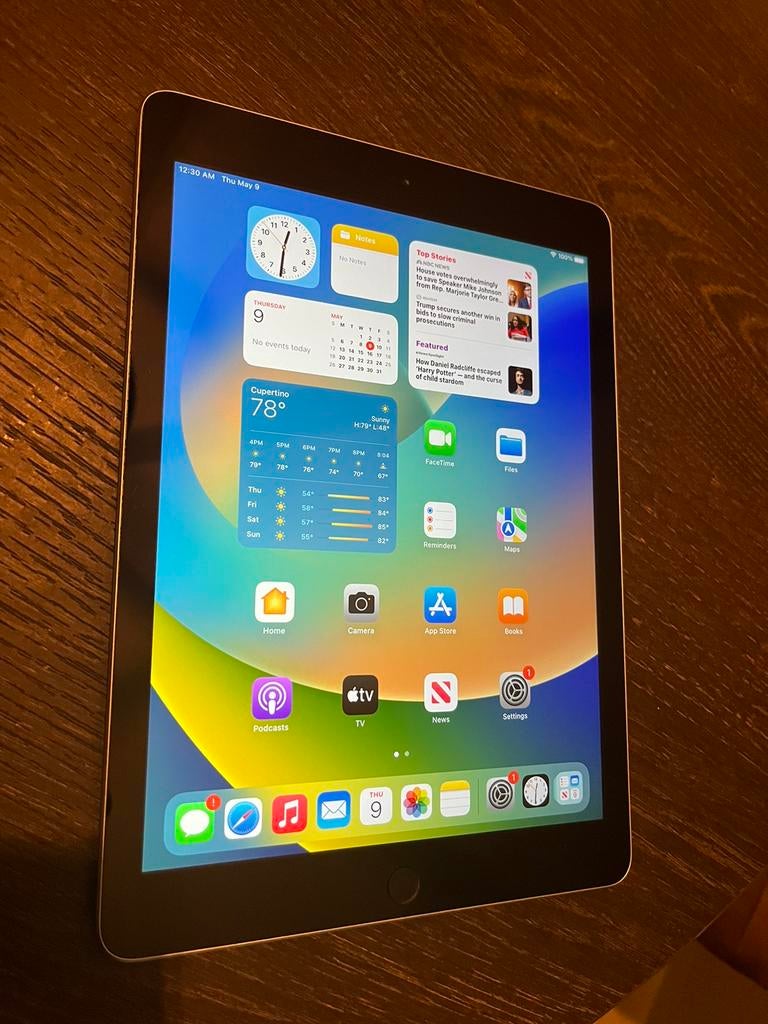 iPad 2018.  5th generation     32GB, Enlèvement