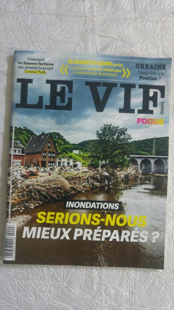 Revue le vif 40 annee 7 a 13 juillet 2022, Livres, Journaux & Revues, Enlèvement ou Envoi, Comme neuf