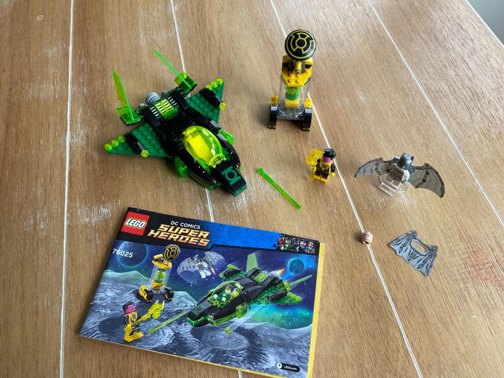 Lego Super Heroes 76025 Green Lantern vs. Sinestro, Ophalen of Verzenden, Zo goed als nieuw, Complete set, Lego