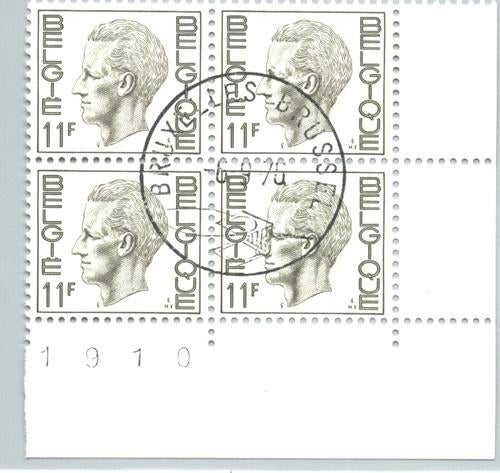 1976 Koning Boudewijn 11 Fr, Verzenden