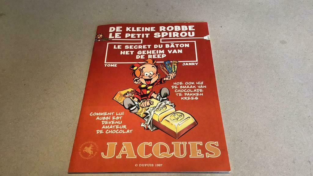 Le petit robbe Jacques chocolat (b2), Livres, Enlèvement ou Envoi, Comme neuf, Album d'images