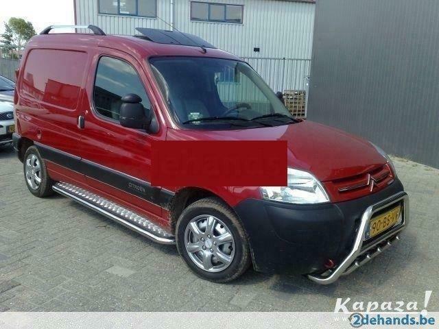 Side bars met RVS planken voor Peugeot Partner NIEUW !!!, Enlèvement ou Envoi, Neuf