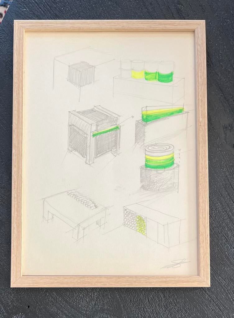 Originele tekening Sergio De Beuckelaer, Ophalen of Verzenden