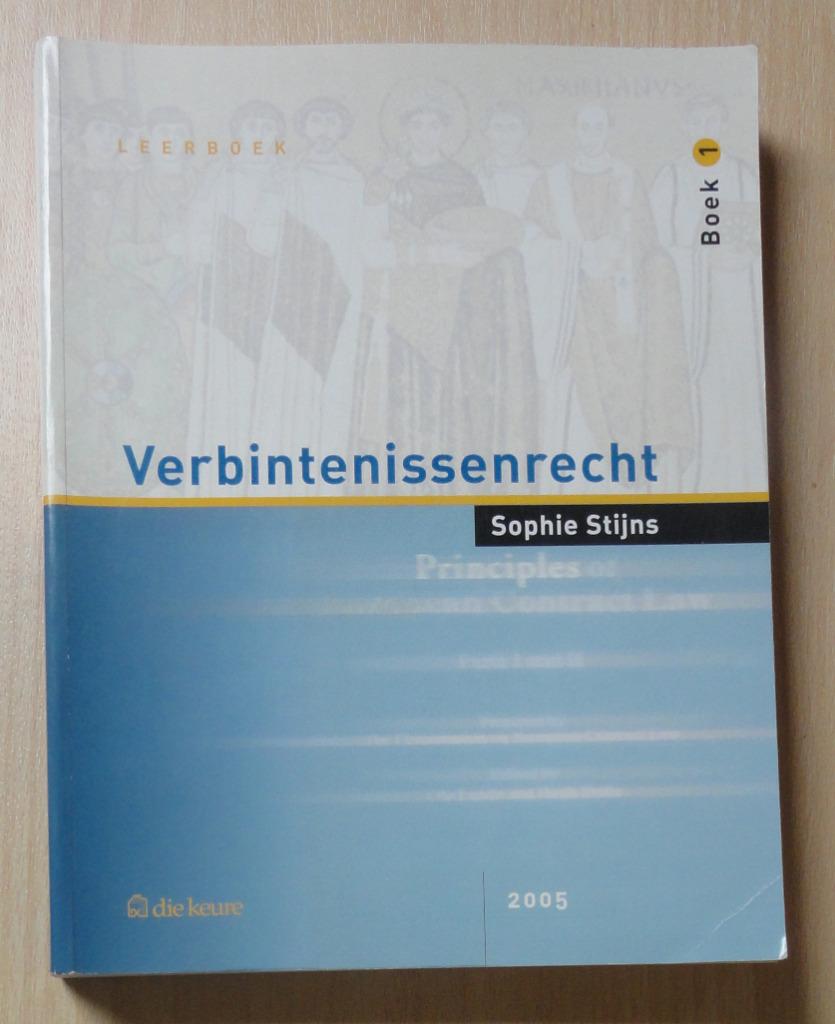 Leerboek verbintenissenrecht, Boeken, Ophalen, Zo goed als nieuw, Hoger Onderwijs, Sophie Stijns