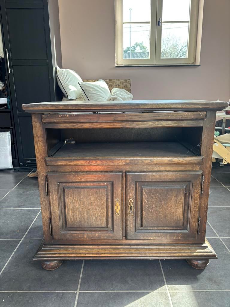 Massief houten kast, Huis en Inrichting, Ophalen, Gebruikt
