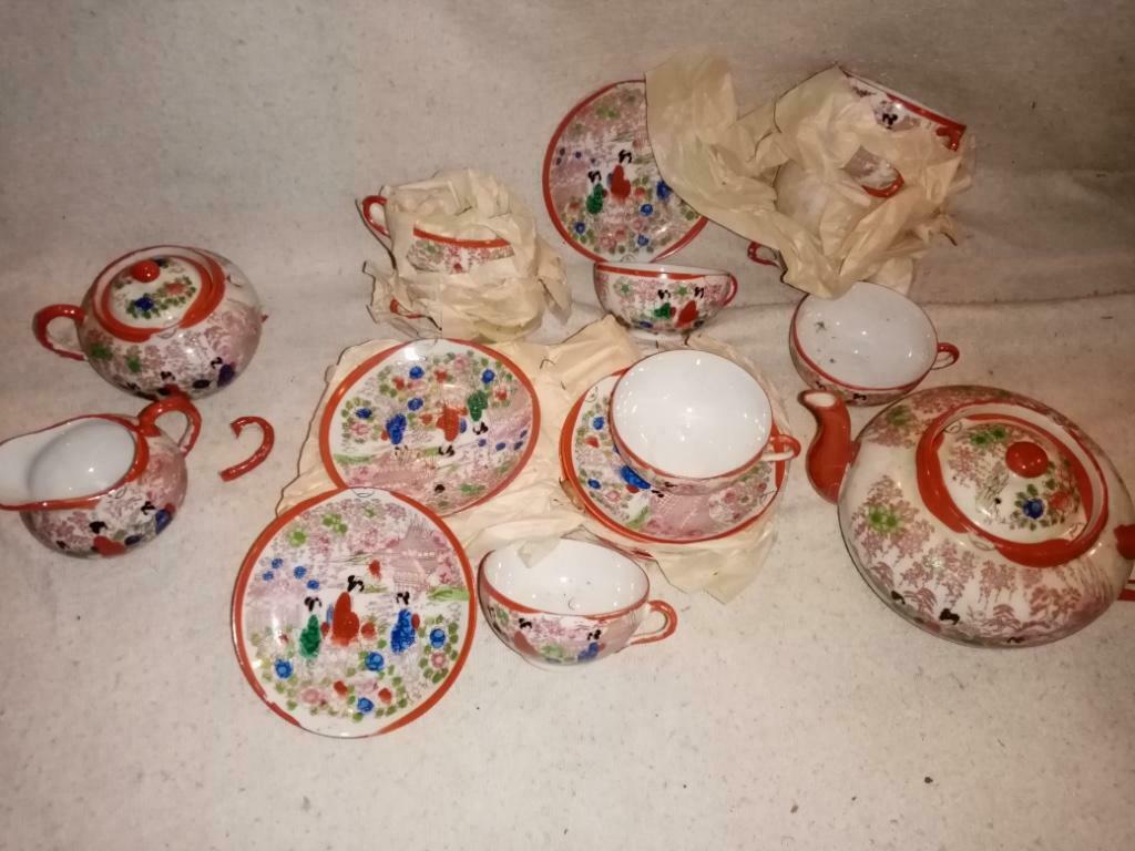 Chinees fijn porselein theeservies, Ophalen of Verzenden