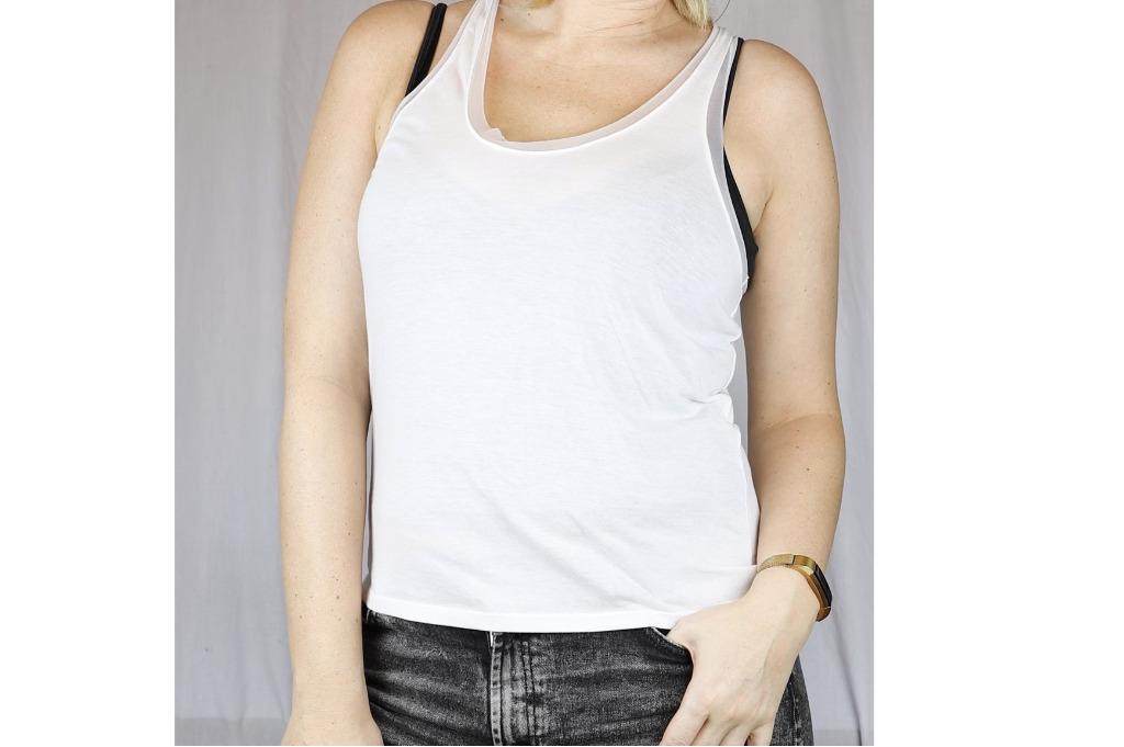 Witte tanktop van Victoria's secret sport - Maat small, Kleding | Dames, Verzenden, Wit