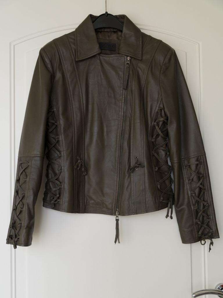 Vest in leder, merk Giovane,  NIEUW, maat 38, Kleding | Dames, Maat 38/40 (M), Bruin, Verzenden, Nieuw