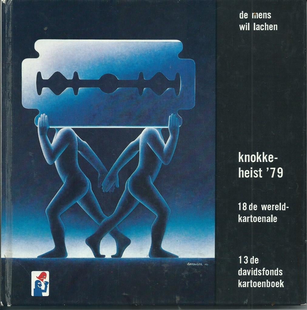 13 de kartoenboek wereldkartoenale 18 1979 knokke heist, Ophalen of Verzenden, Zo goed als nieuw, Cartoons