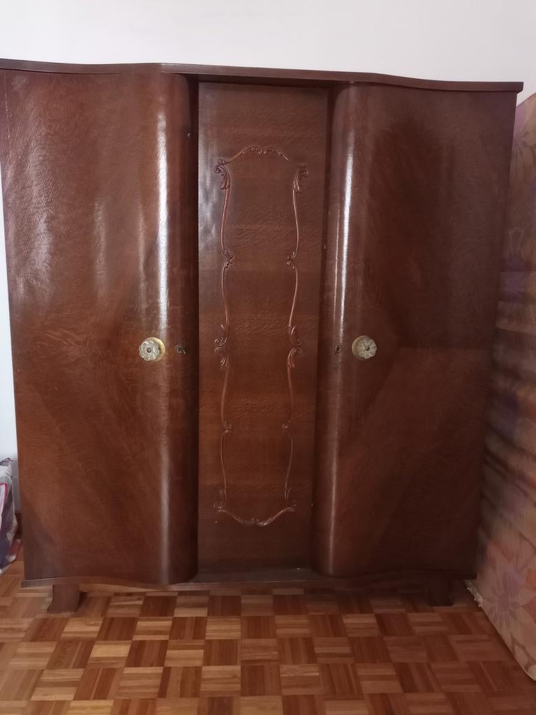 Vintage retro kleerkast., Huis en Inrichting, Ophalen, Gebruikt