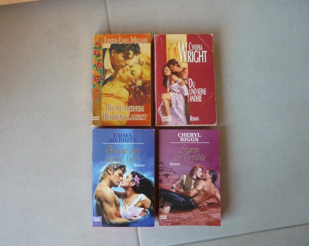 Lot van 4 Duitse boeken romans van Bastei Lubbe, Ophalen of Verzenden, België