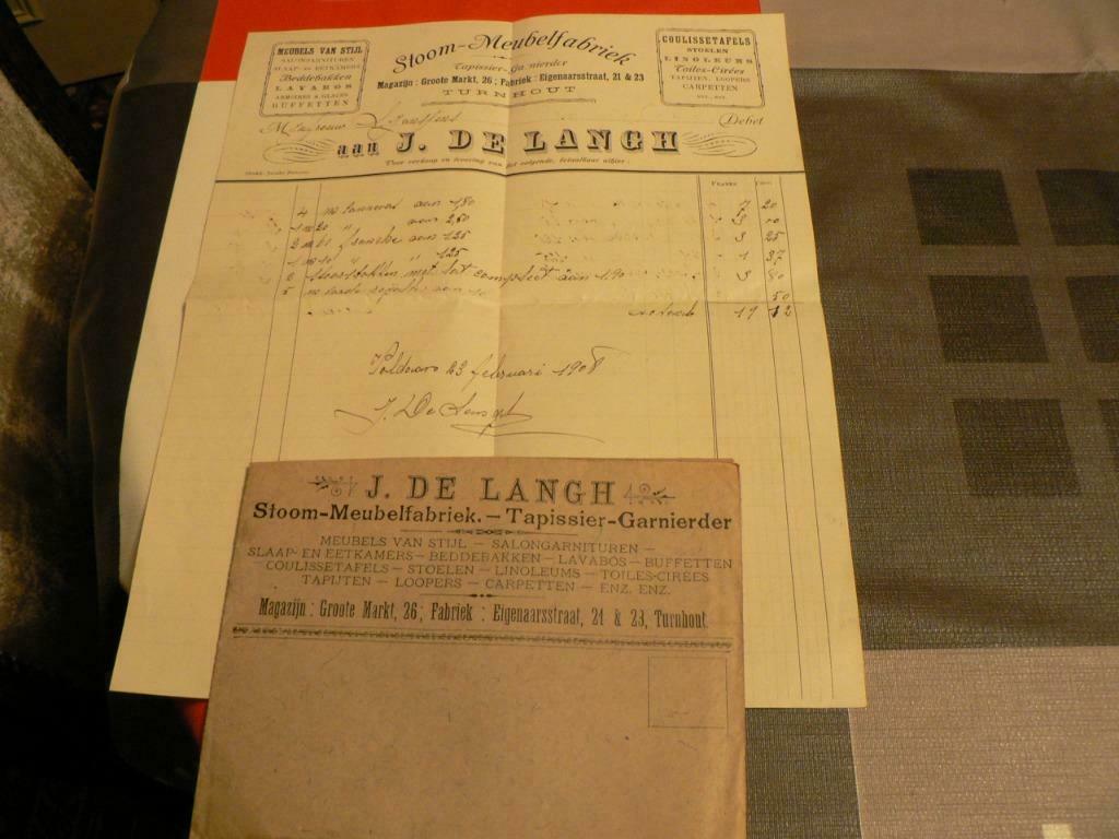 oude brief, Enlèvement ou Envoi, Lettre
