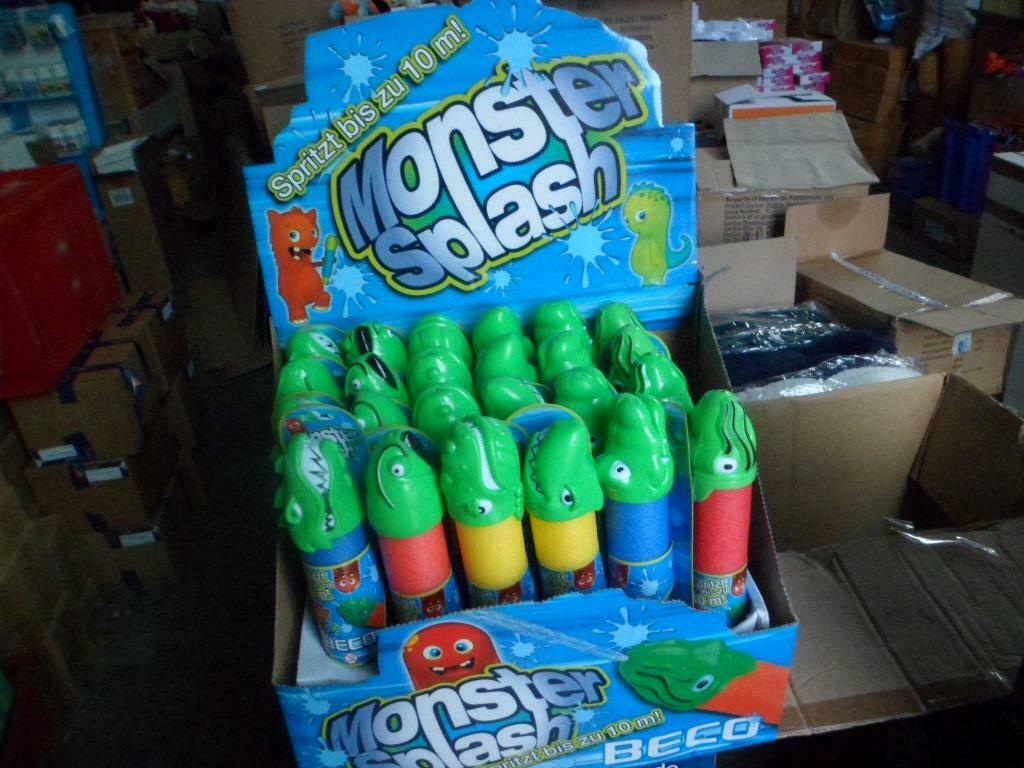 Partij waterspuit monster splash 32cm in display, Enlèvement, Neuf