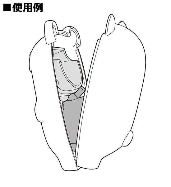Nendoroid Face Parts Case - Yellow Dinosaur, Ophalen of Verzenden, Nieuw