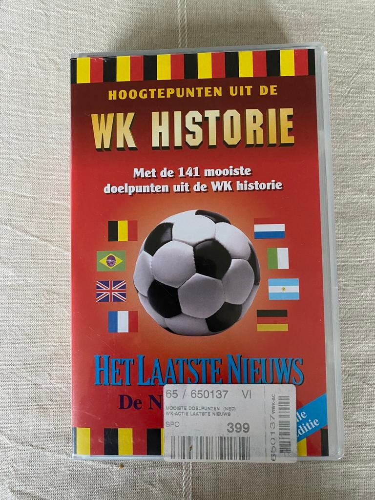Video cassette WK Historie, Livres, Informatique & Ordinateur, Enlèvement, Comme neuf, Autres sujets/thèmes