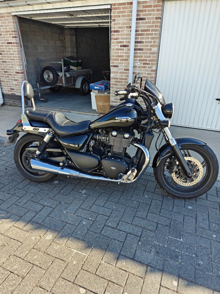 ** IN OPTIE** Triumph Thunderbird Storm 1700 zwart, Motoren, 2 cilinders, Occasion, Motorrijbewijs A, Particulier