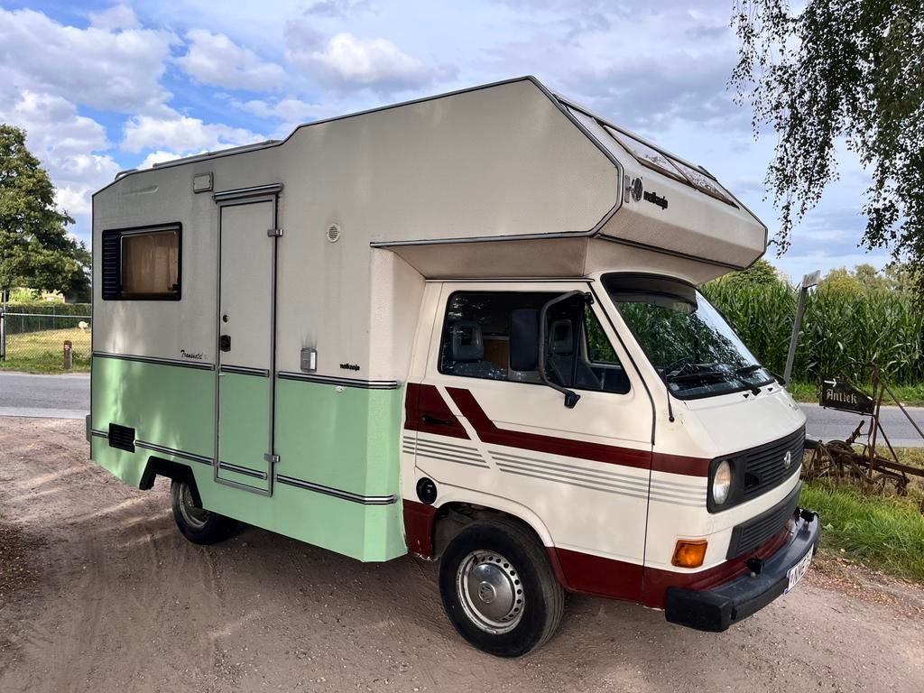 Volkswagen t3 kampeerauto camper, Caravans en Kamperen, Mobilhomes, Bedrijf, Volkswagen, Diesel, Ophalen