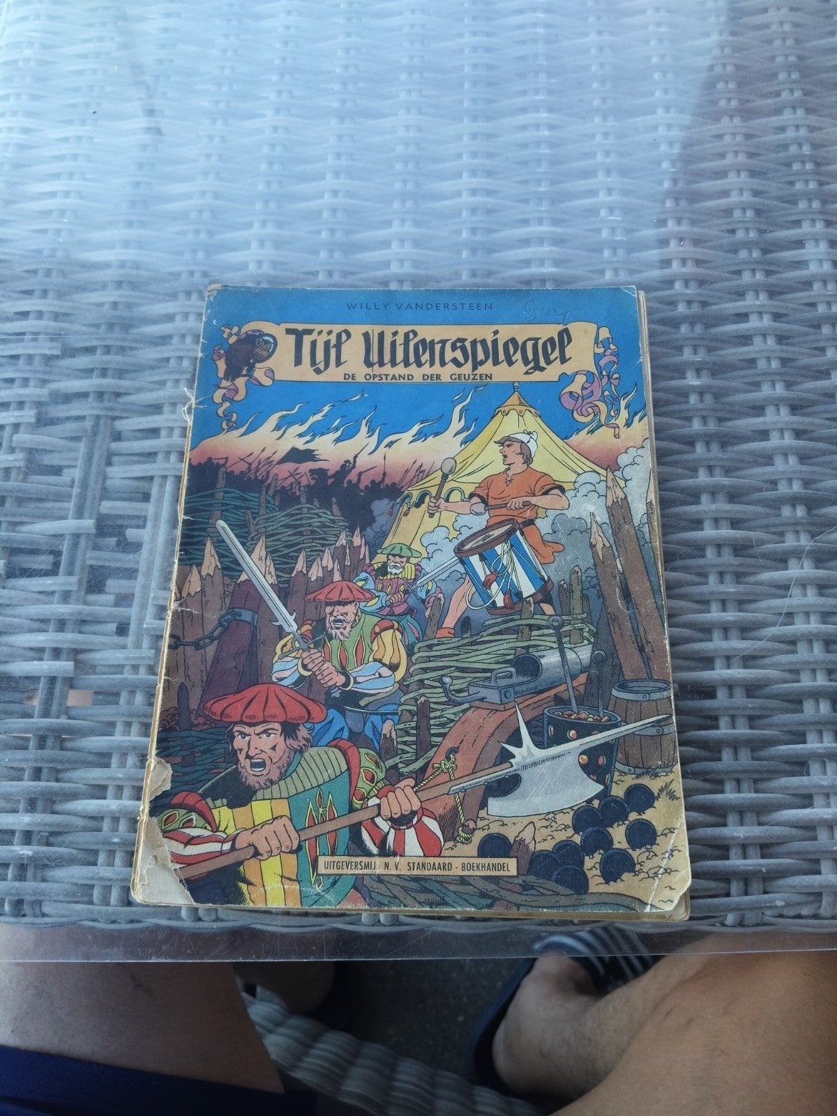 Tijl Uilenspiegel de opstand der geuzen, Livres, BD, Utilisé, Une BD, Enlèvement