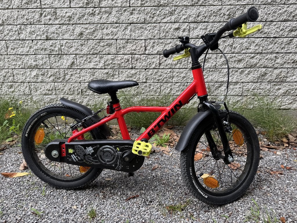 Kinderfiets 16 inch ALU RACING, Fietsen en Brommers, Ophalen, Zijwieltjes, 16 tot 20 inch, Velgrem
