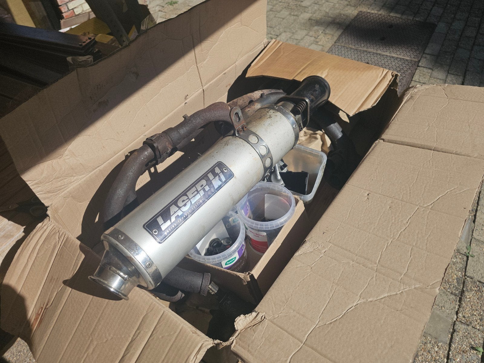 Laser K1 Honda VFR 750 F 1993, Motoren, Ophalen of Verzenden, Gebruikt