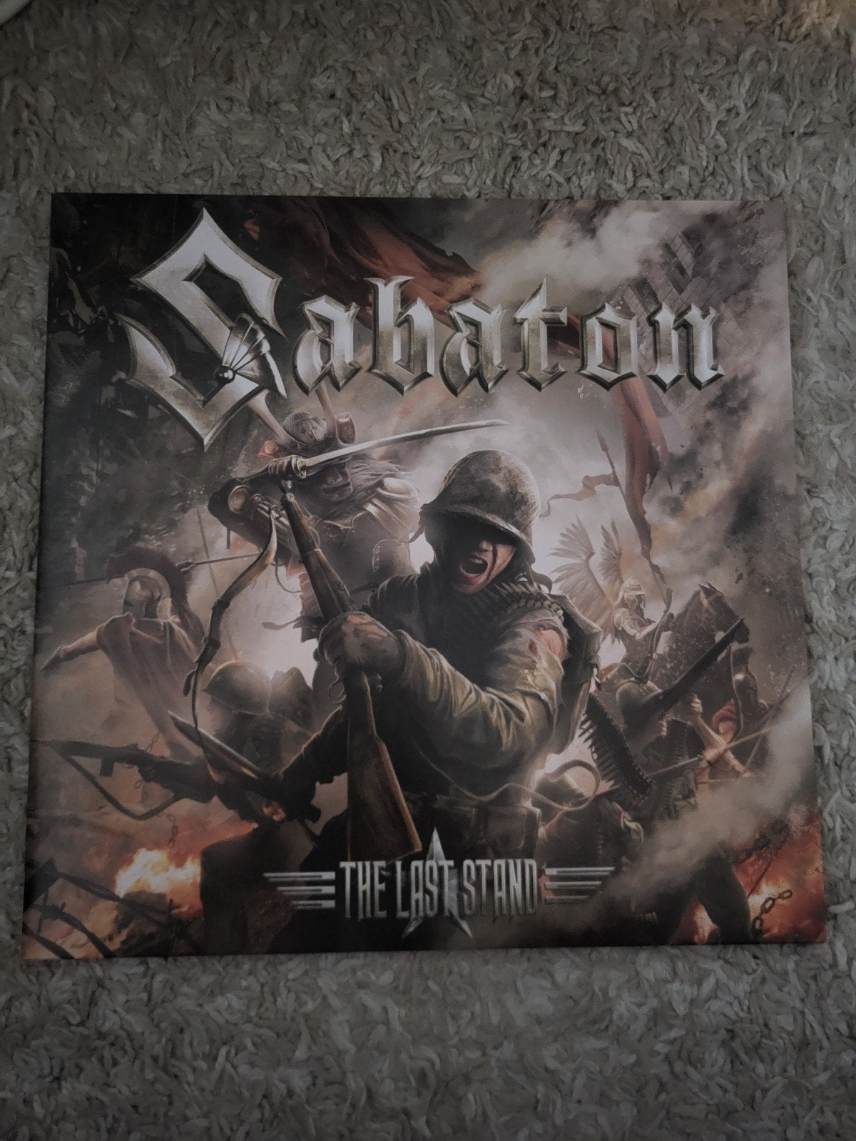 Sabaton - zie beschrijving, Cd's en Dvd's, Vinyl | Hardrock en Metal, Ophalen, LP, Metal, Zo goed als nieuw