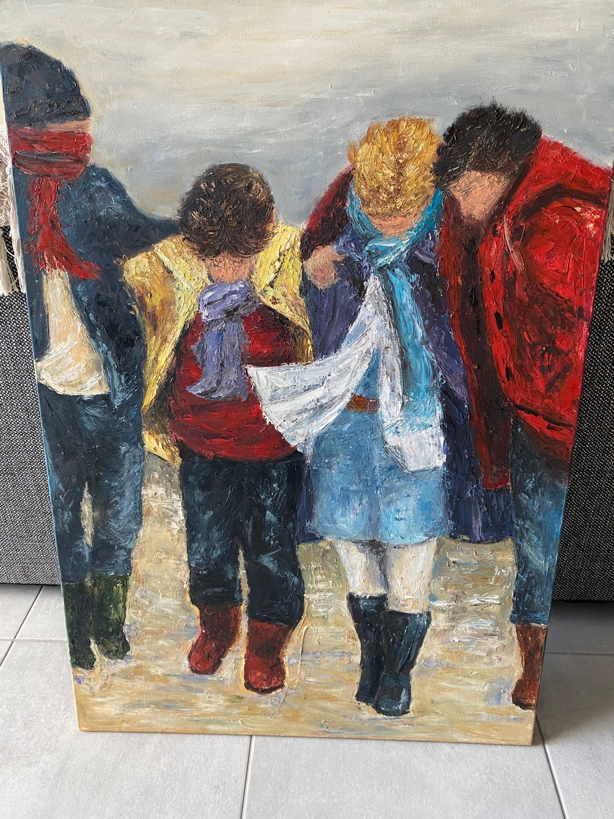 Schilderij, Antiek en Kunst, Kunst | Schilderijen | Modern, Ophalen
