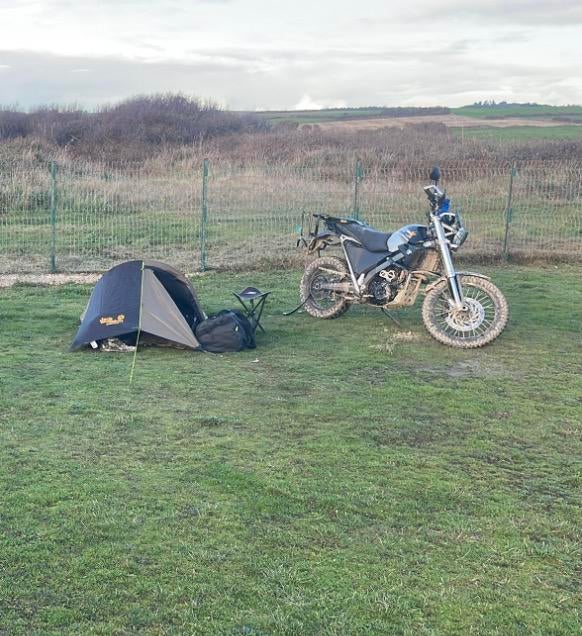 Vend tente treck wolfskin gossmar, Caravans en Kamperen, Ophalen, Zo goed als nieuw