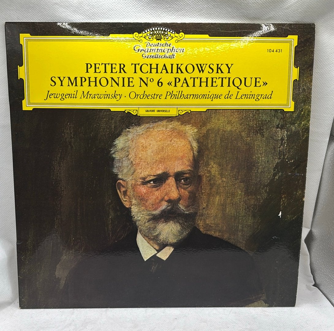 Tchaikovsky – Symphony No. 6 “Pathétique” – Mravinsky - LP, Enlèvement ou Envoi, Utilisé, LP, Tchaikovsky