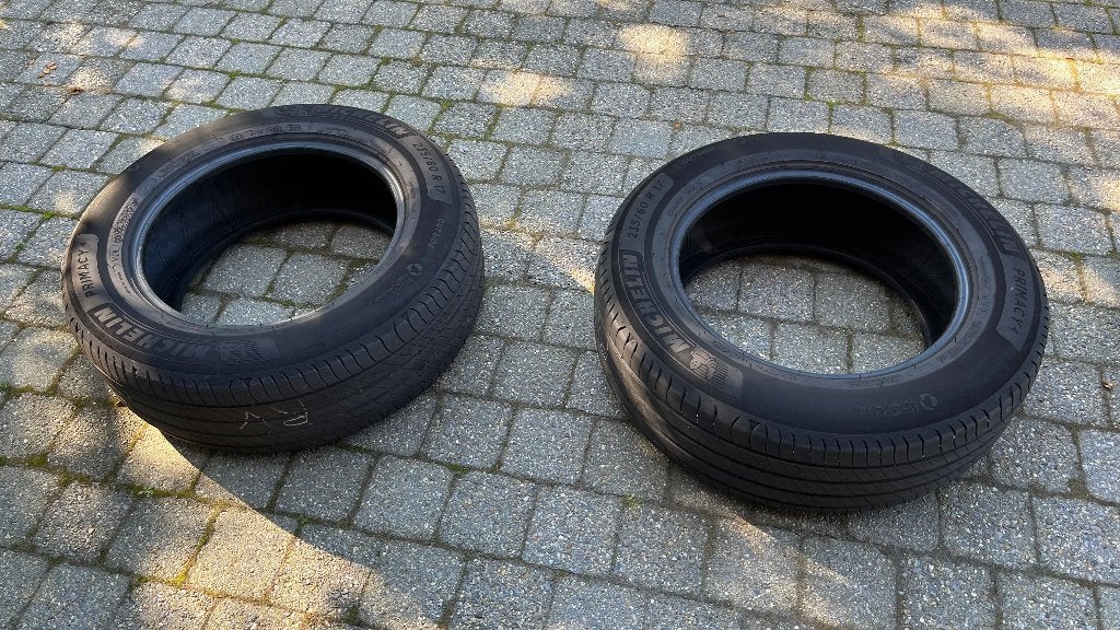 4 Michelin Banden 235 60 R17, Ophalen, Gebruikt, 17 inch, 235 mm