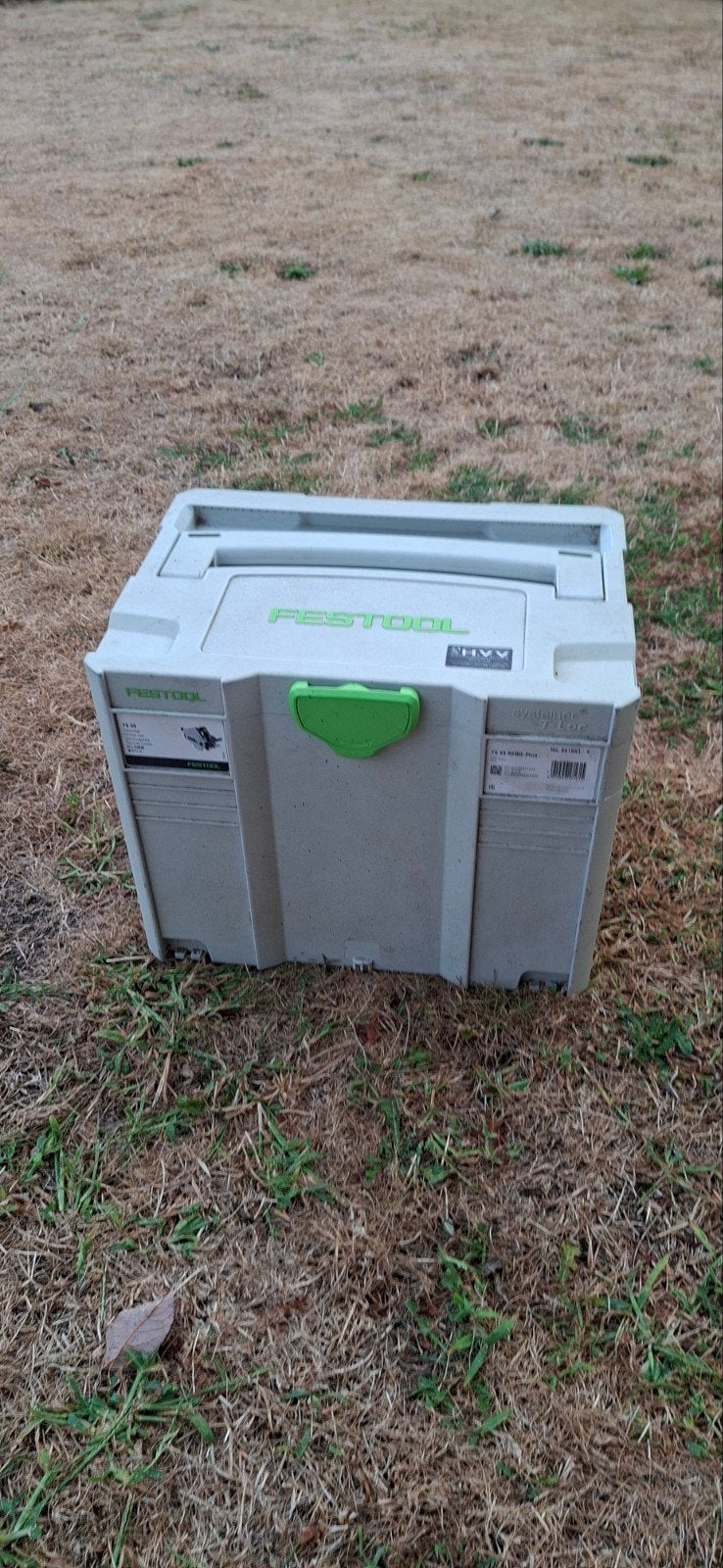 Festool REBQ TS55 in systainer  + 2 x reel 1400mm + klemmen, Enlèvement