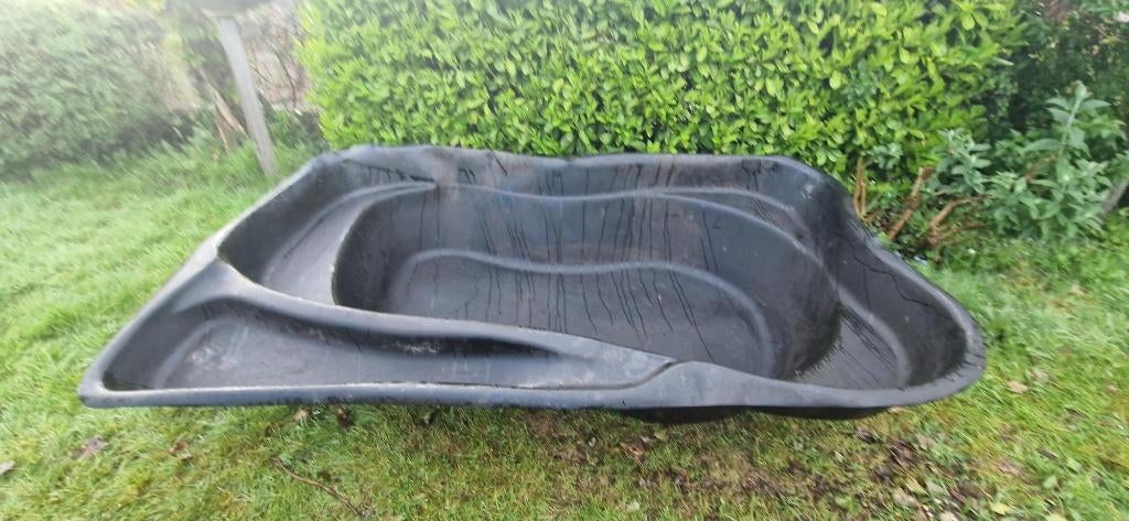Vijver ca 1500 ltr, 280 x 170 en 60 diep, Tuin en Terras, Vijvers, Ophalen, Gebruikt