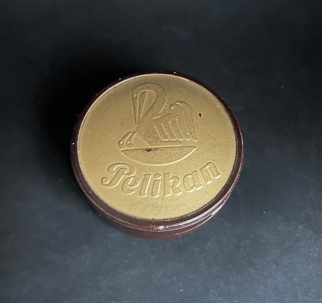 oude Pelikan schrijfmachinelintdoos bakeliet WW2 WO2, Ophalen of Verzenden