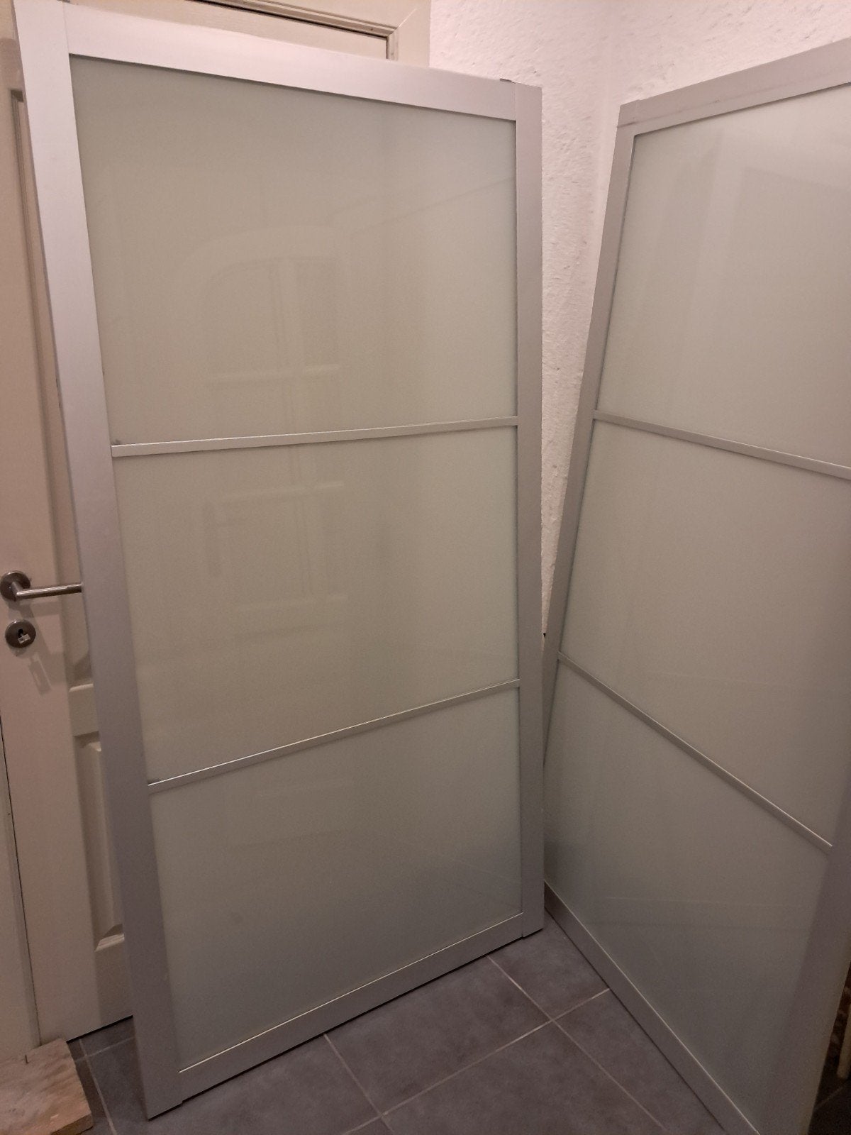 schuifdeuren ikea pax ( met rails), Enlèvement