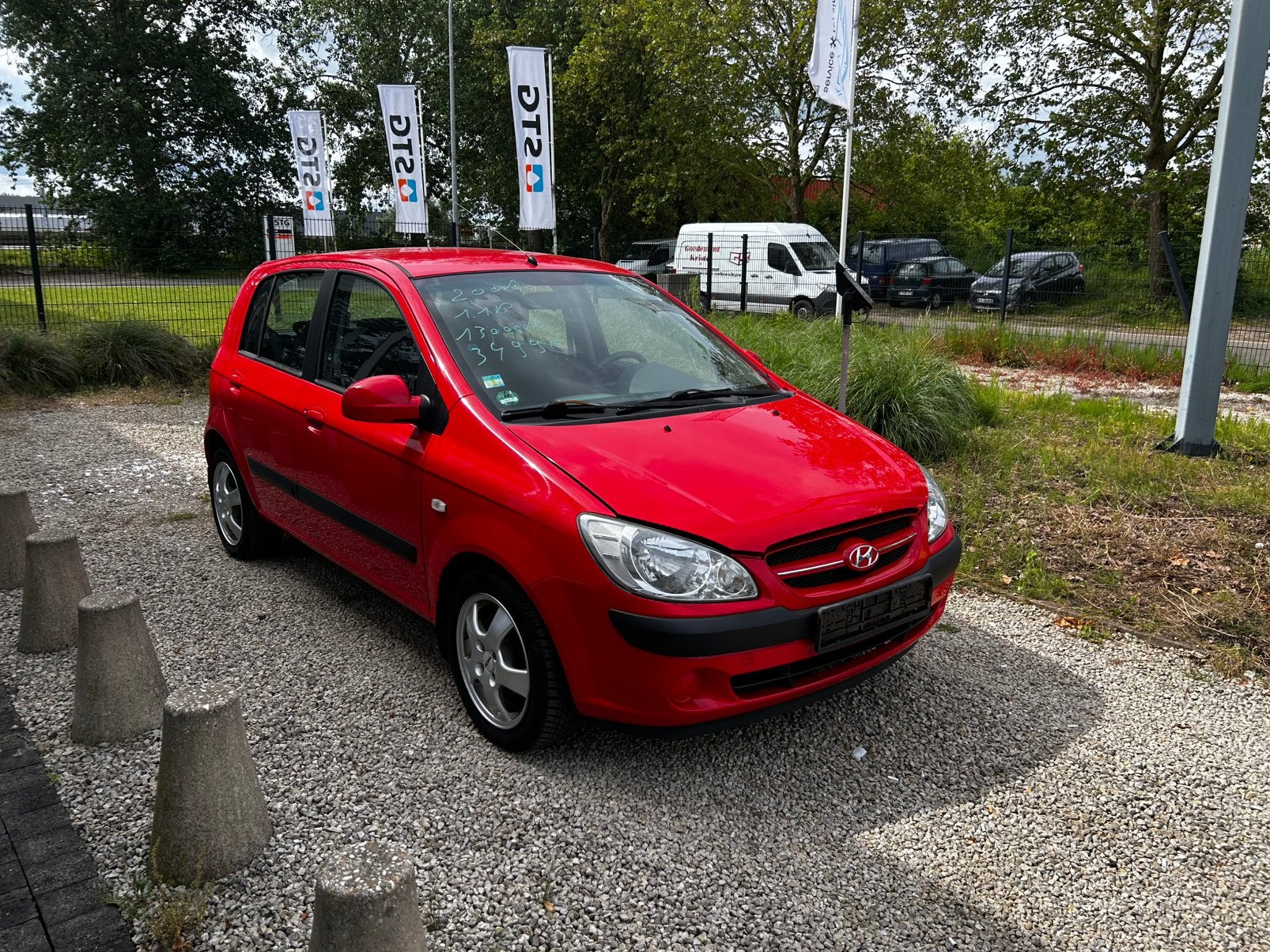 Hyundai getz benzine met keuring verkoop, Auto's, Hyundai, Voorwielaandrijving, Testrit aan huis, Stof, Zwart