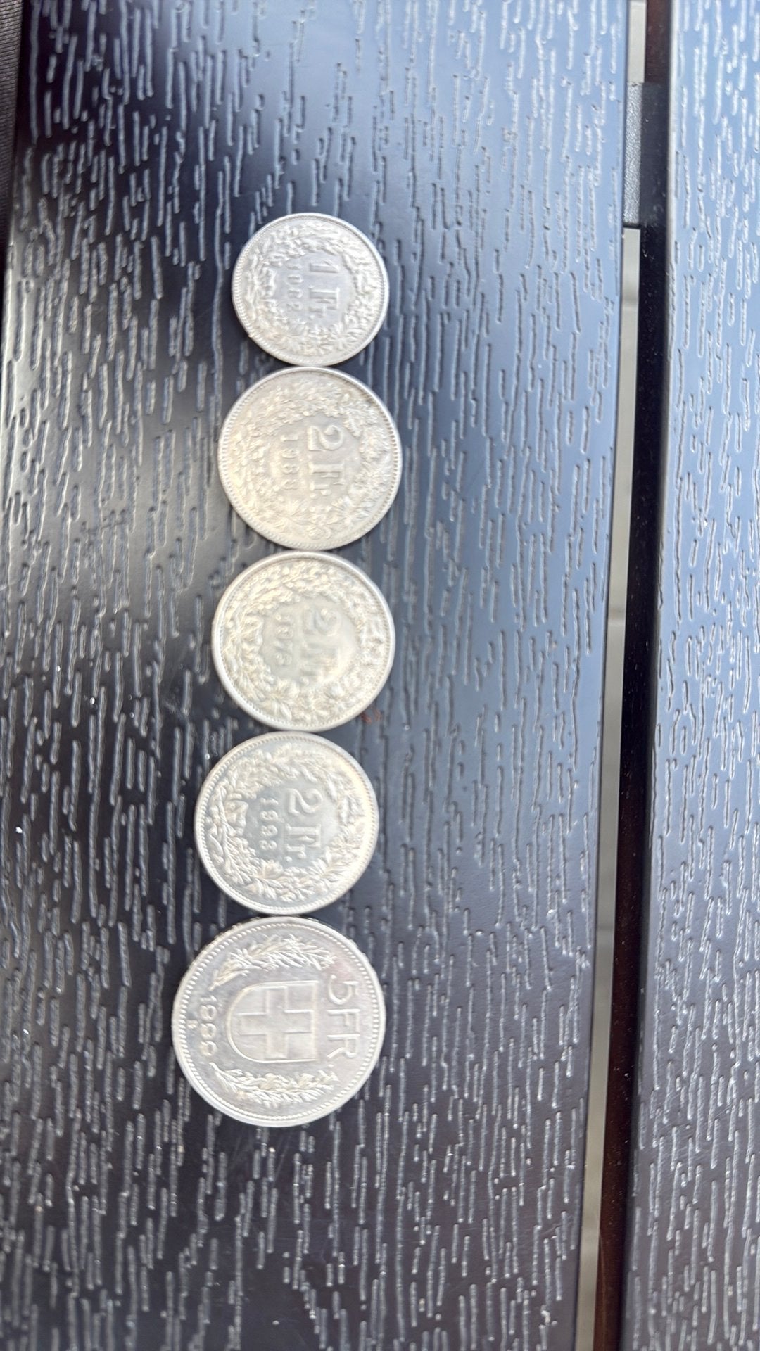Zwitserse FrankenMunten125 Franken Originel Munten Mooie Set, Ophalen of Verzenden