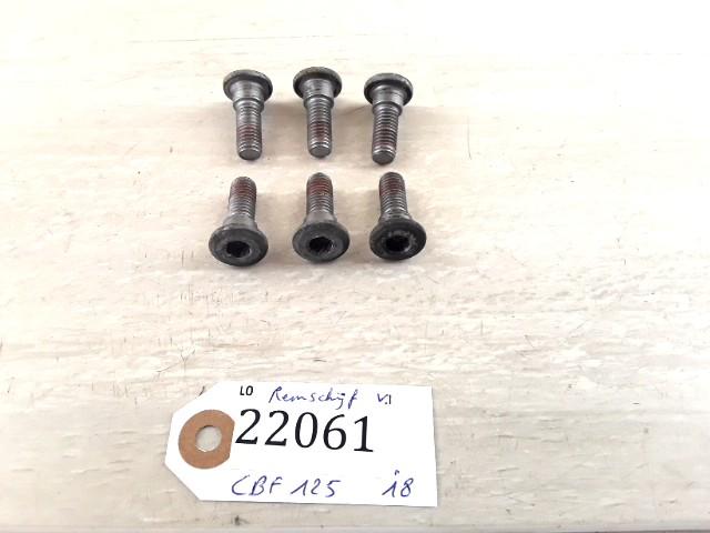 CB125F 2015 - 2020 Honda Bout Bout remschijf D1-39876
