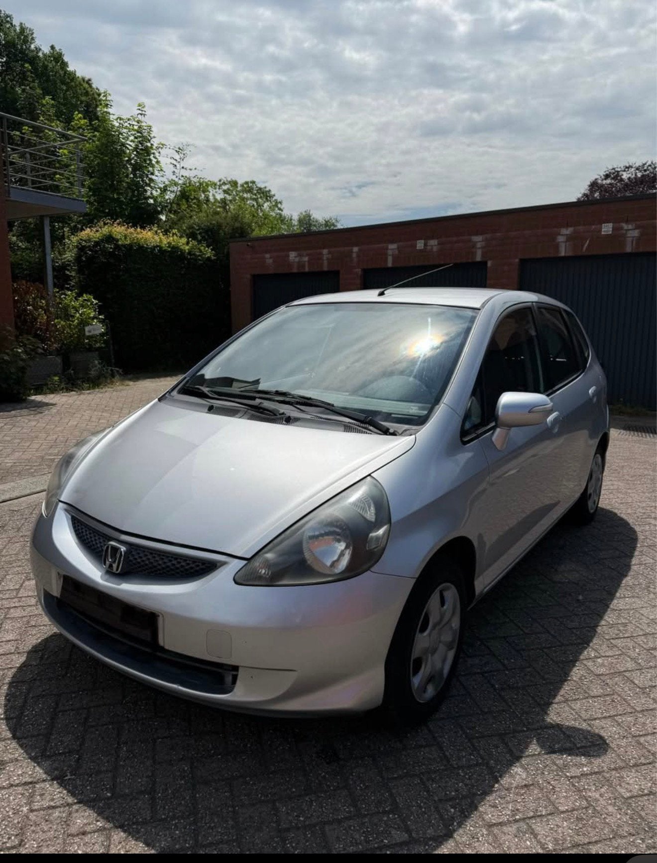 Honda jazz, Auto's, Handgeschakeld, 1400 cc, Particulier, Zilver of Grijs