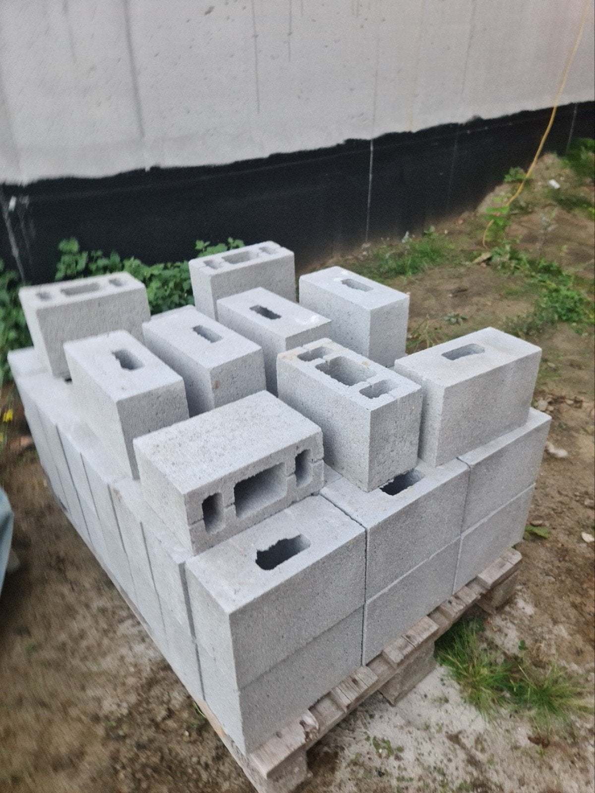 Betonblok 29x14x19cm 56stuk, Doe-het-zelf en Bouw, Ophalen, Nieuw, Beton