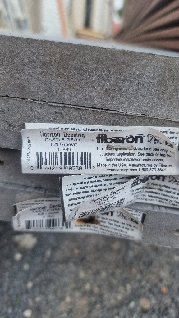 Fiberon Horizon Castle Gray - Composiet, Ophalen, Nieuw, 250 cm of meer, Planken