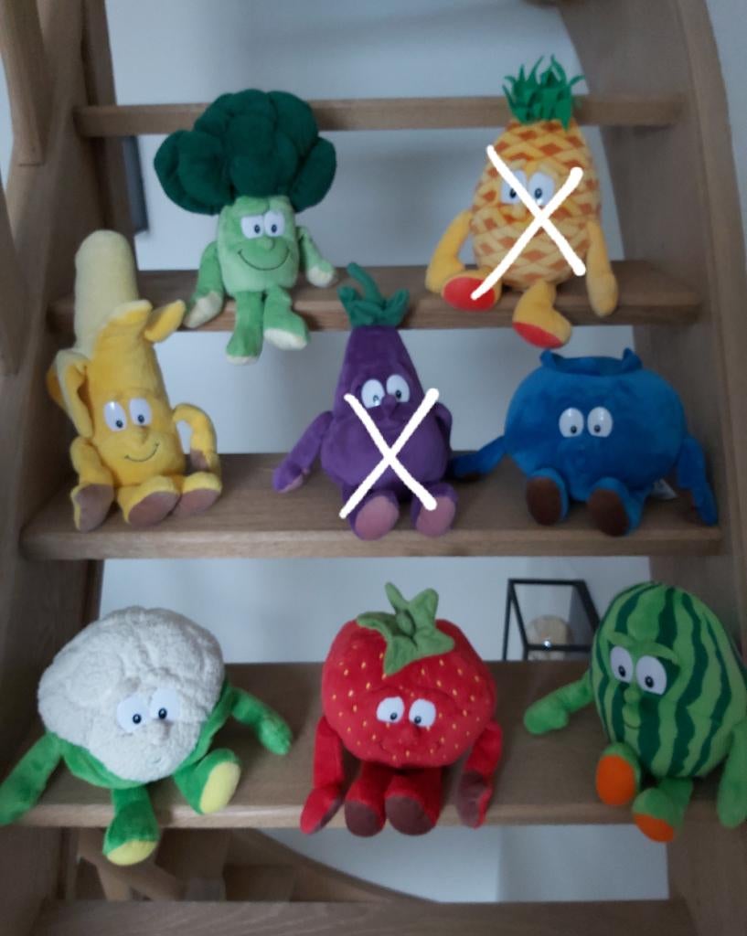 Knuffels en groenten, Kinderen en Baby's, Speelgoed | Knuffels en Pluche, Ophalen of Verzenden, Zo goed als nieuw